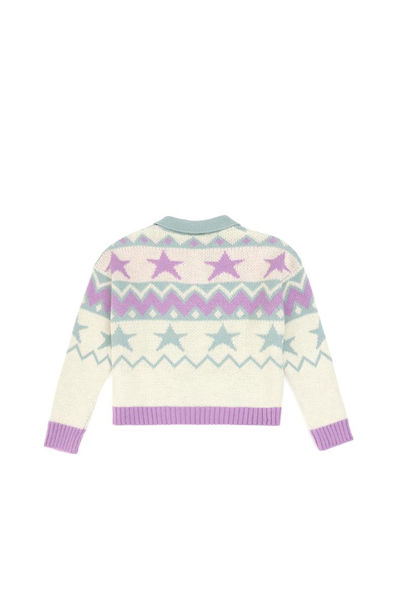 Kız Çocuk Krem Kazak - 50314333001