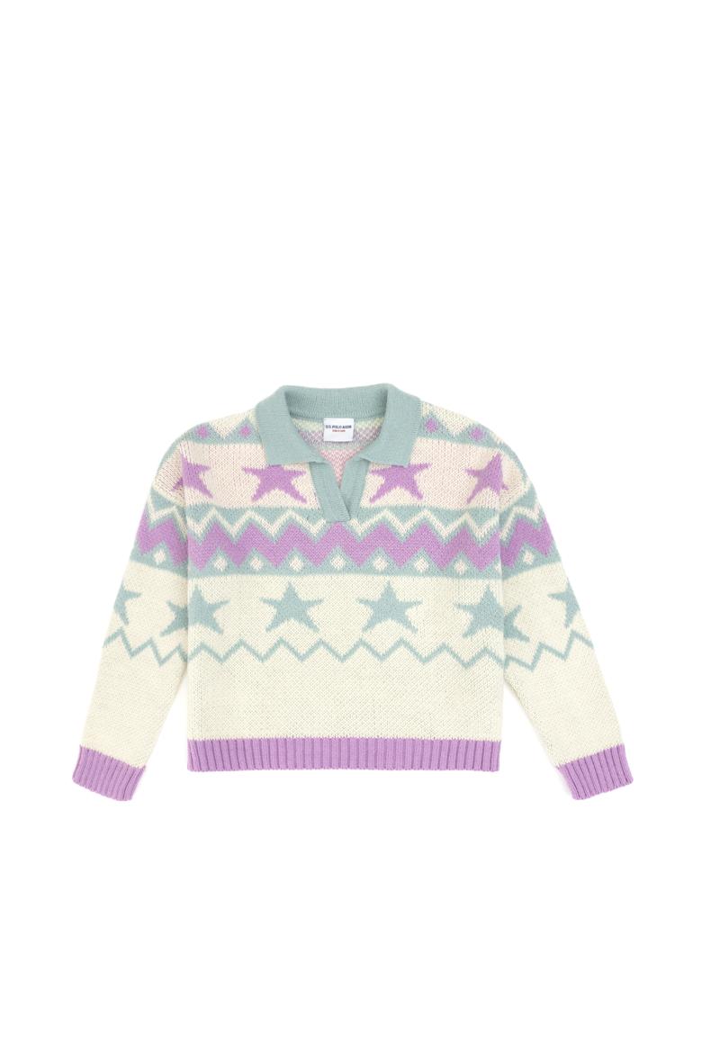 Kız Çocuk Krem Kazak