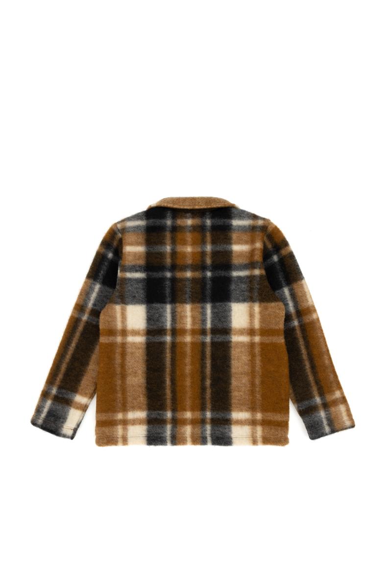 Erkek Çocuk Camel Fermuarlı Sweatshirt