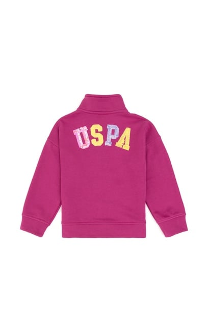 Kız Çocuk Pembe Sweatshirt