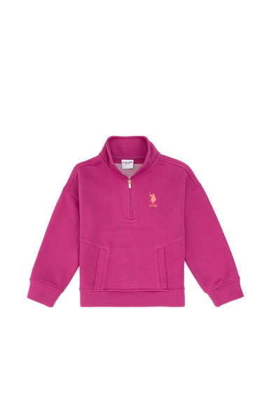 Kız Çocuk Pembe Sweatshirt
