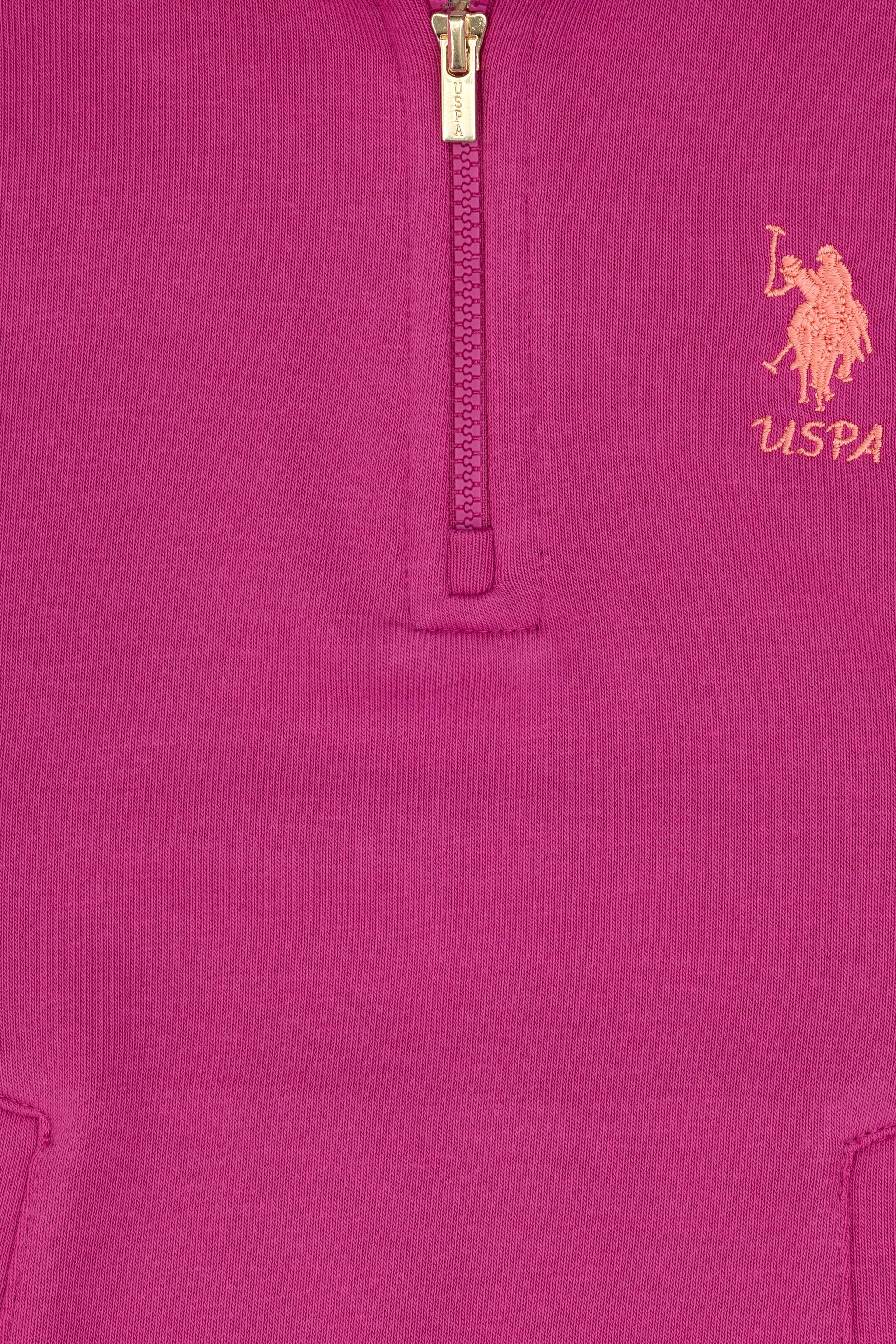 Kız Çocuk Pembe Sweatshirt - Image 3