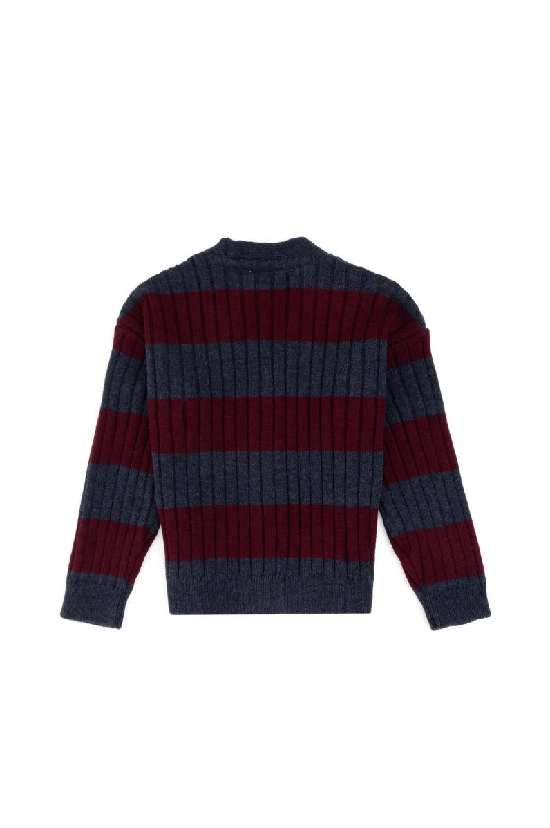 Kız Çocuk Lacivert Triko Hırka