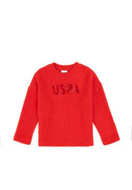 Kız Çocuk Kırmızı Sweatshirt - 50317981005