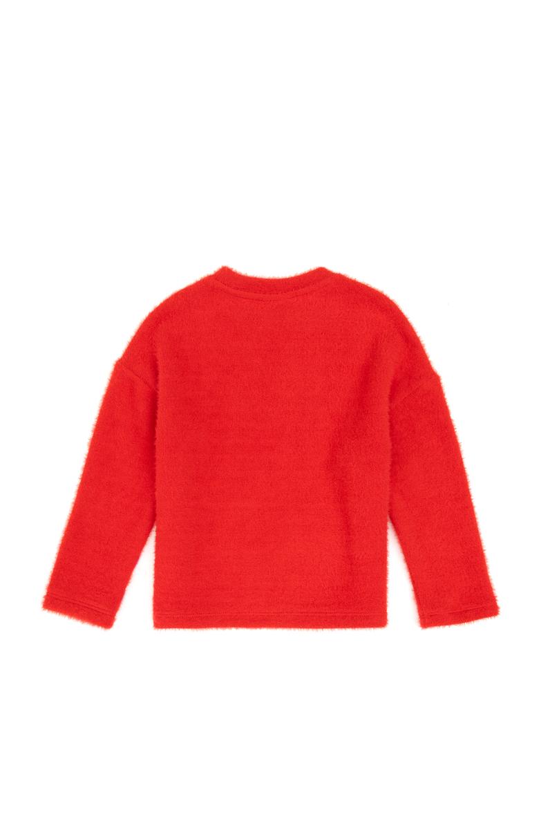 Kız Çocuk Kırmızı Sweatshirt