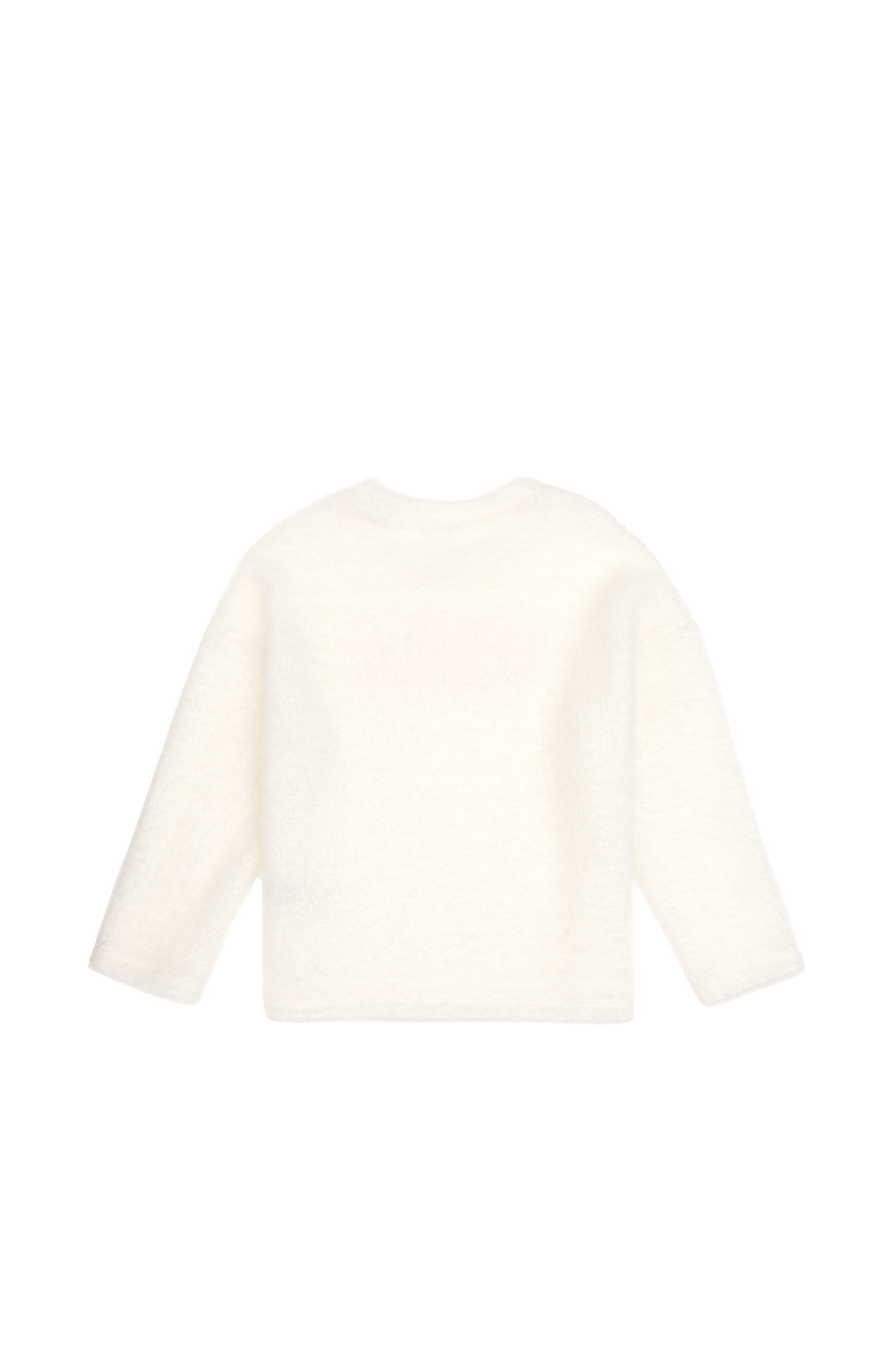 Kız Çocuk Krem Sweatshirt - Image 3