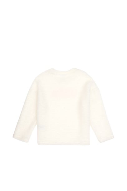 Kız Çocuk Krem Sweatshirt