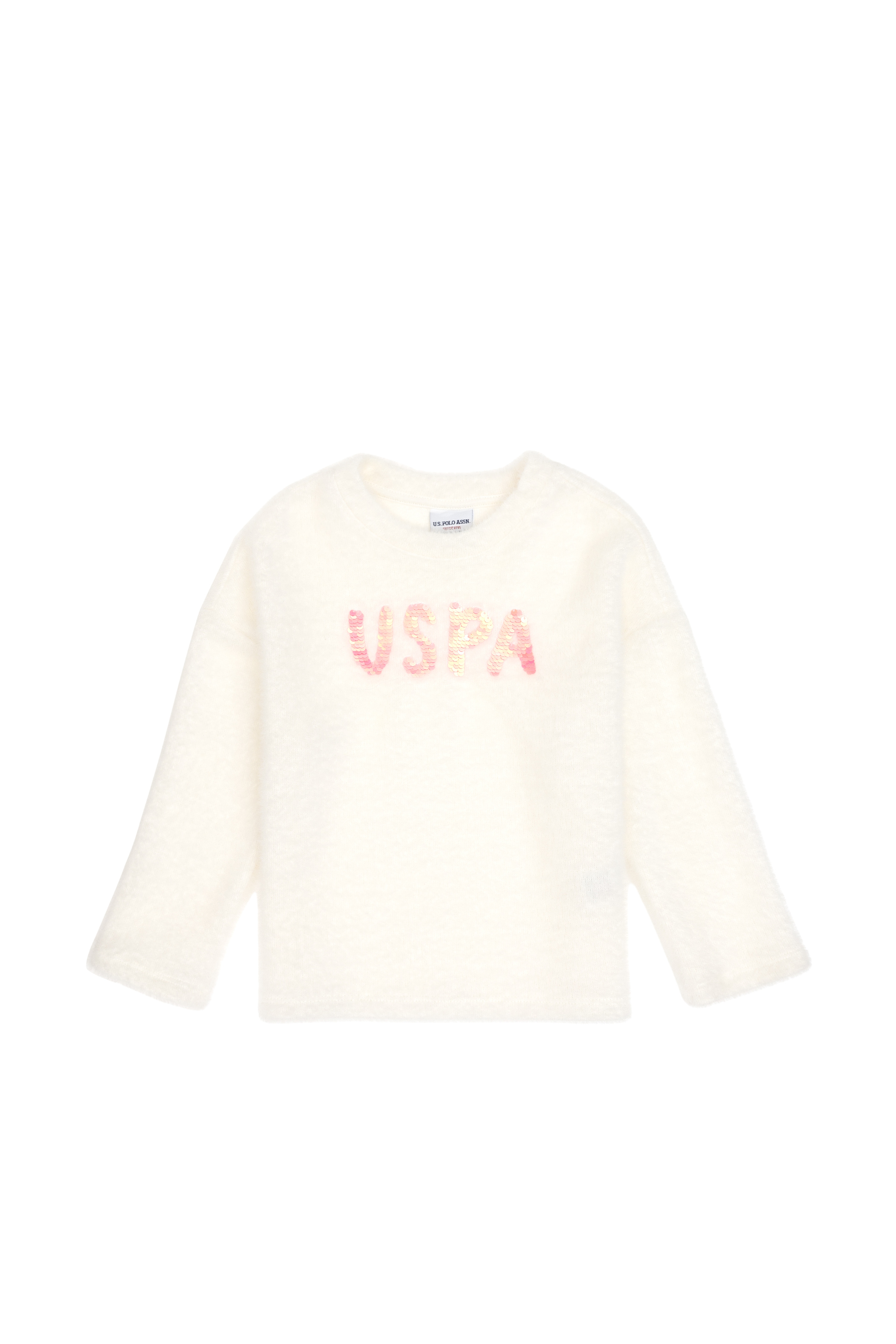 Kız Çocuk Krem Sweatshirt - Image 2