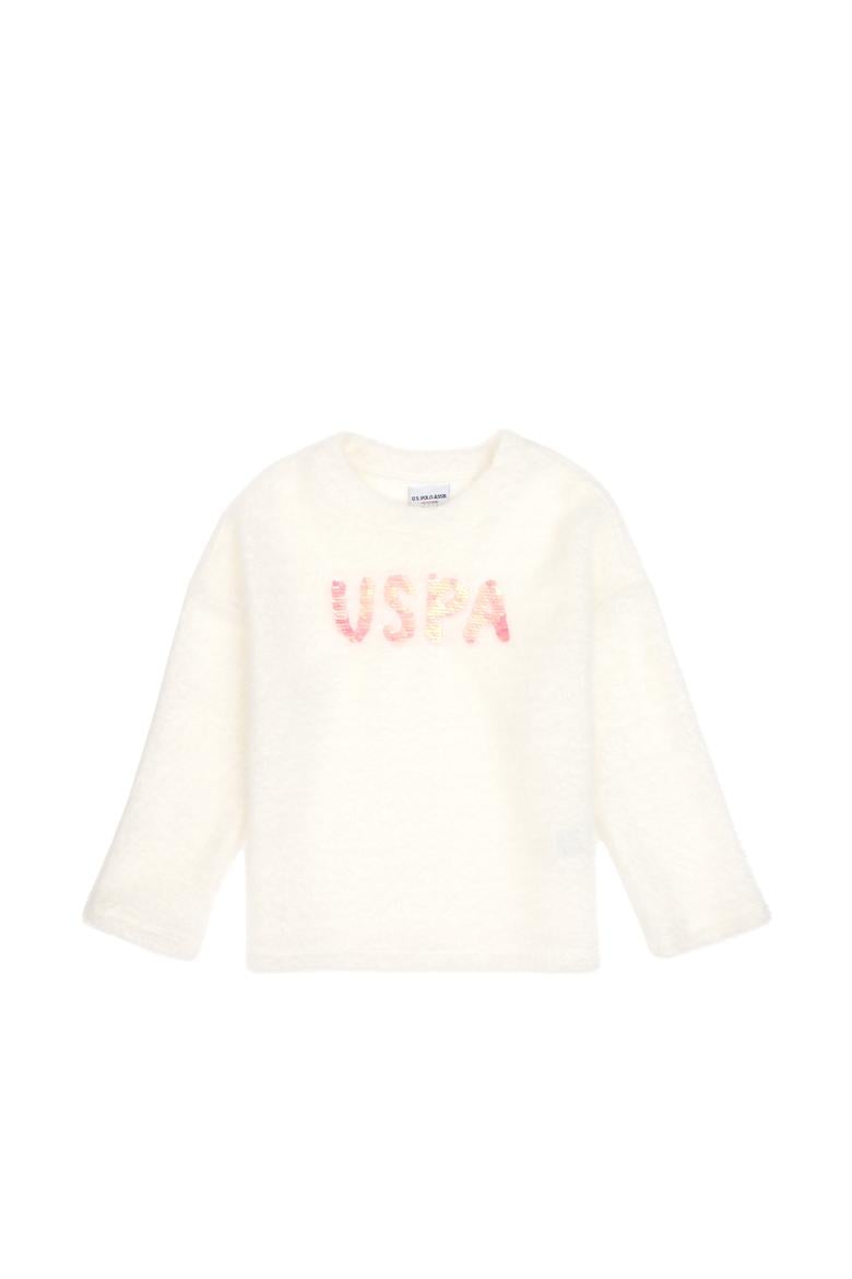 Kız Çocuk Krem Sweatshirt - 50317981014