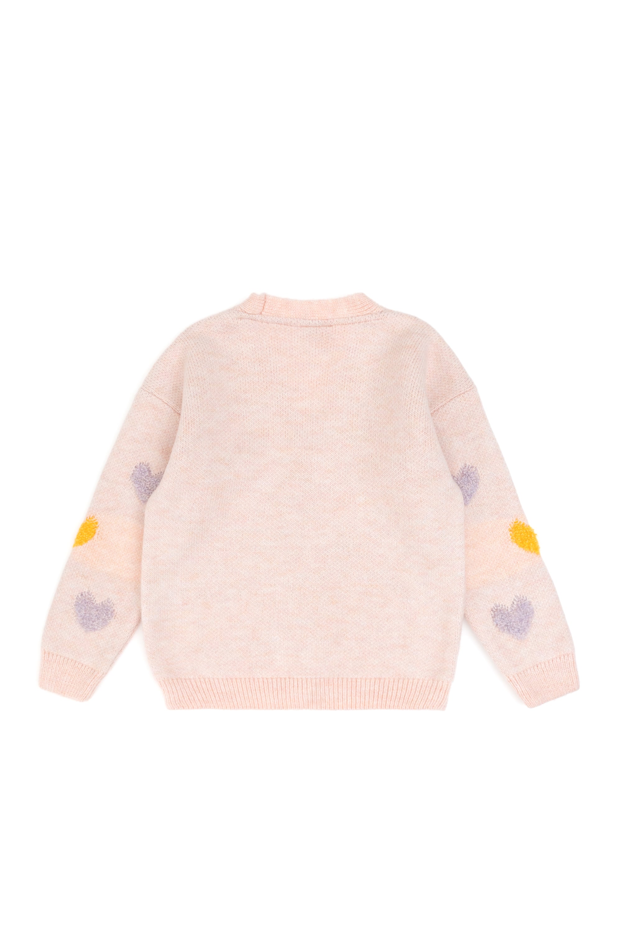 Kız Çocuk Açık Pembe Triko Hırka - 50314328004