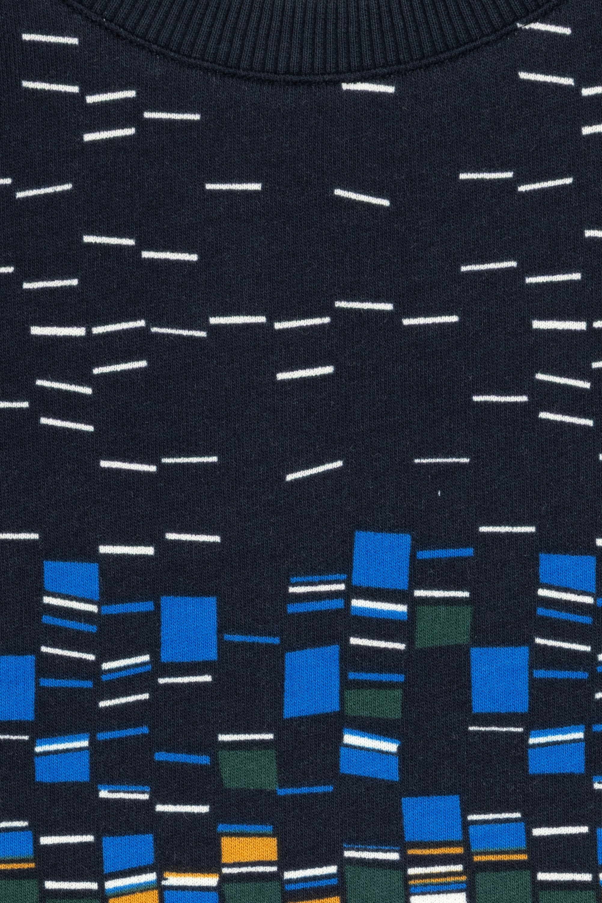 Erkek Çocuk Lacivert Bisiklet Yaka İnce Sweatshirt - 50308534012