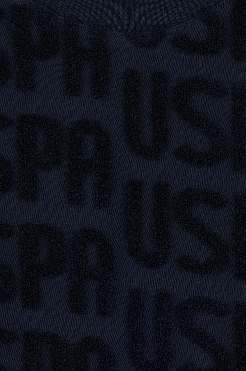 Erkek Çocuk Lacivert Bisiklet Yaka Sweatshirt