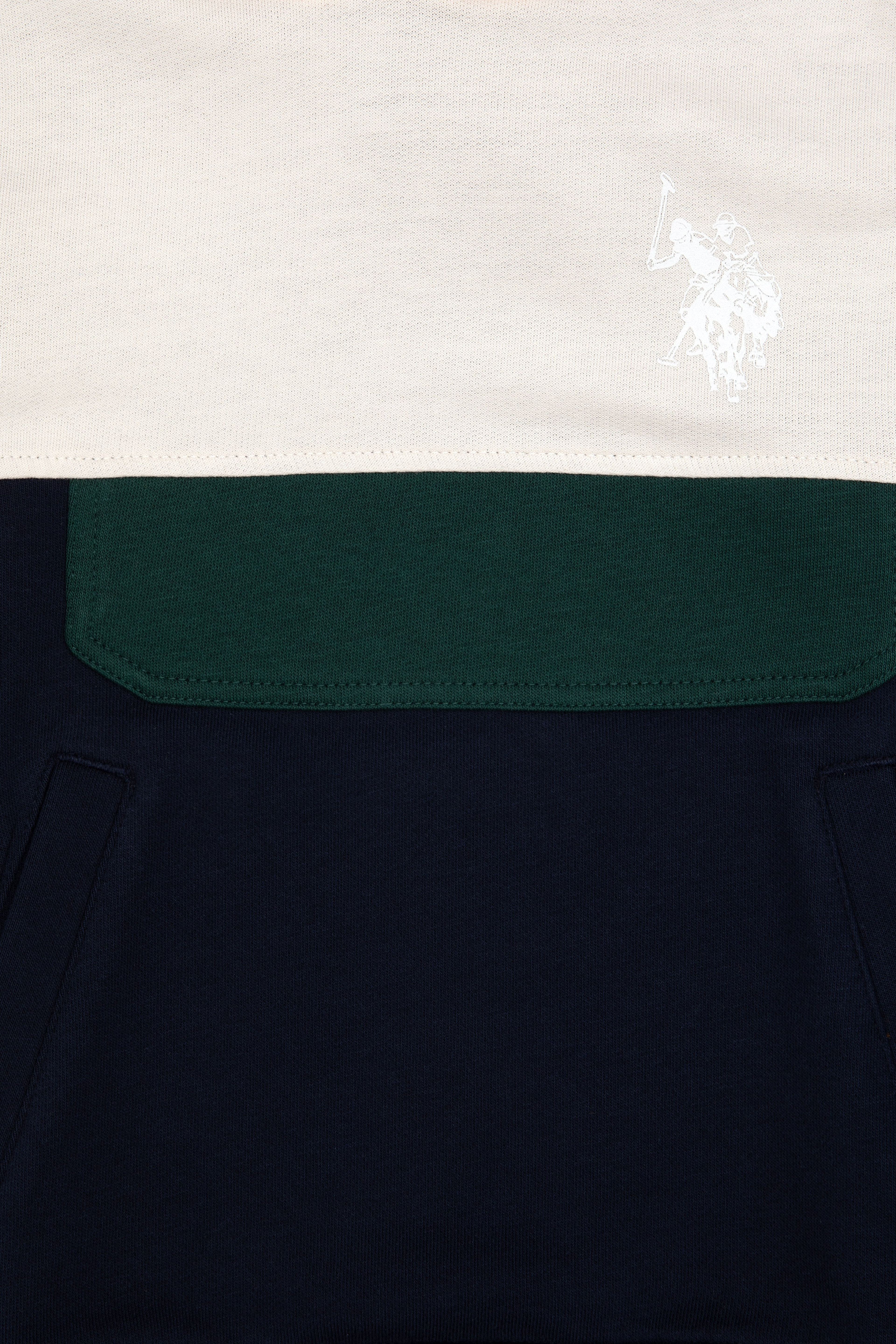 Erkek Çocuk Lacivert Kapüşonlu Sweatshirt - Image 3