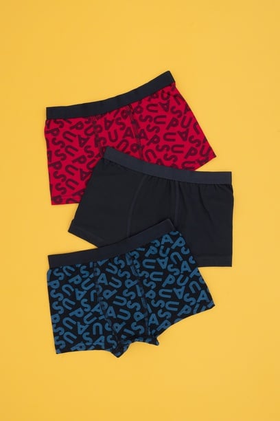 Erkek Çocuk 3'lü Boxer Takım