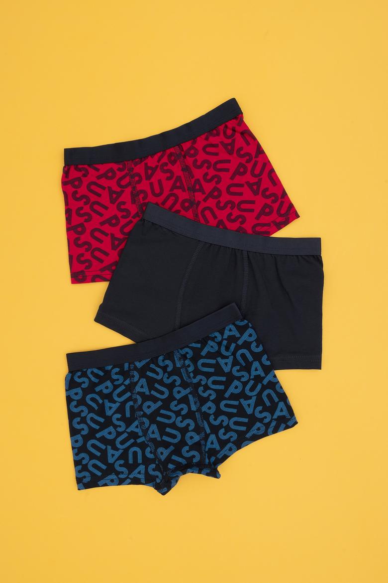 Erkek Çocuk 3'lü Boxer Takım