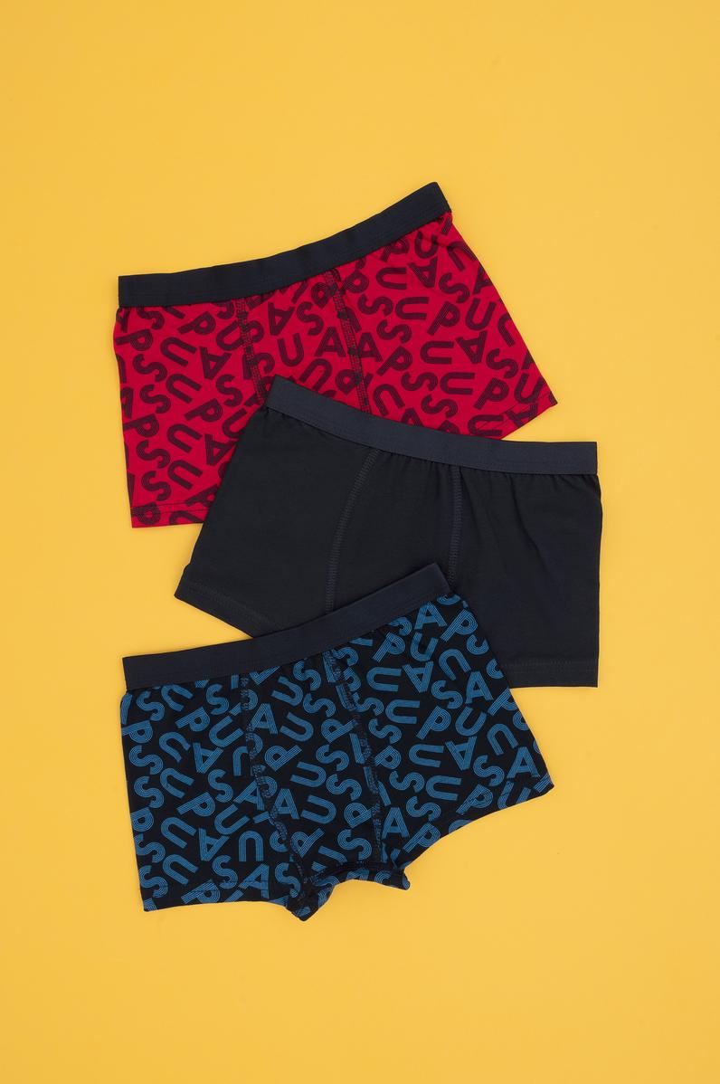 Erkek Çocuk 3'lü Boxer Takım
