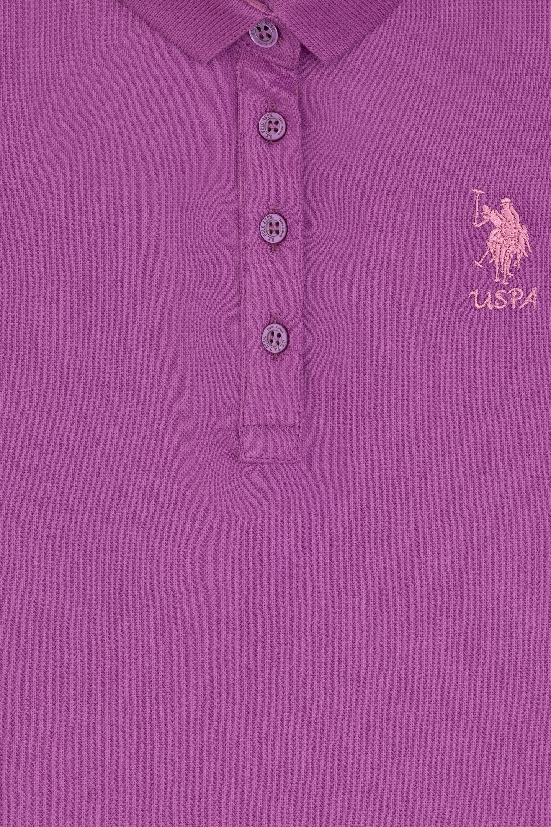 Kız Çocuk Mor Basic Tişört