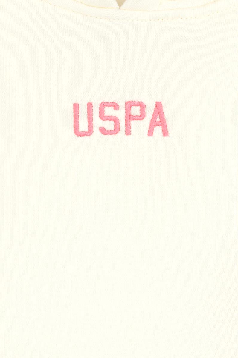 Kız Çocuk Krem Sweatshirt