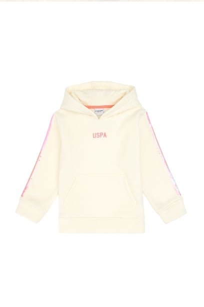 Kız Çocuk Krem Sweatshirt