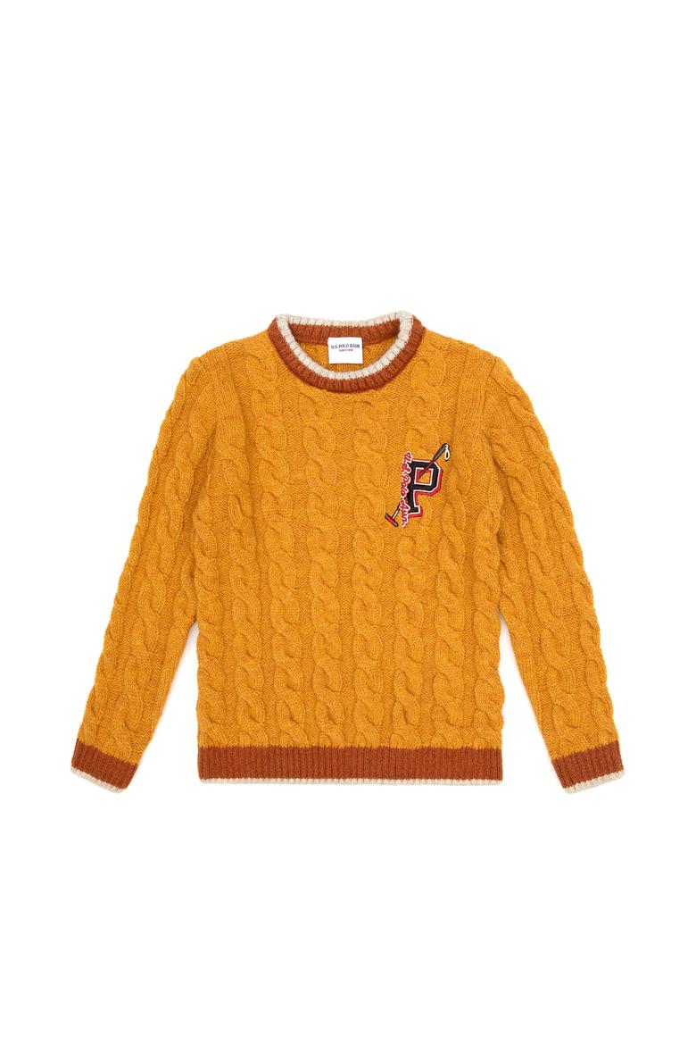 Erkek Çocuk Hardal Kazak