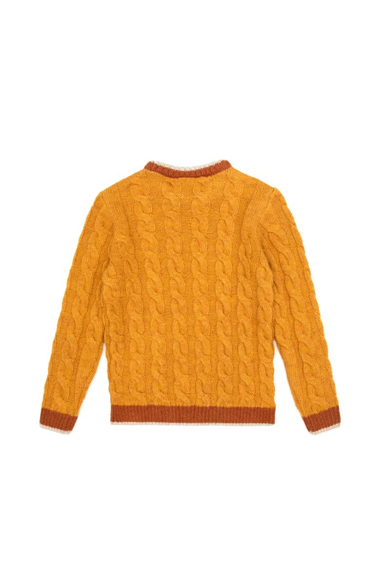 Erkek Çocuk Hardal Kazak - 50315587024