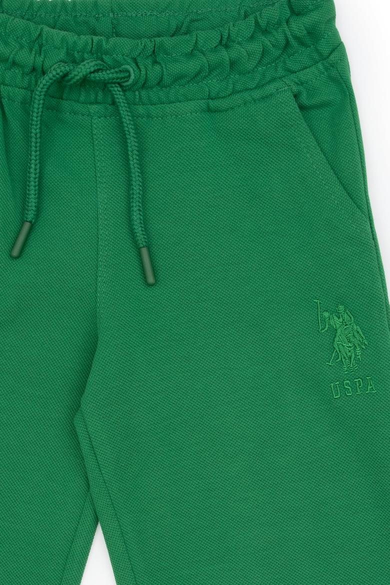 Erkek Çocuk Yeşil Örme Şort - 50298078039