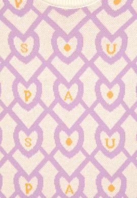 Kız Çocuk Koyu Frambuaz Kazak - 50316371008