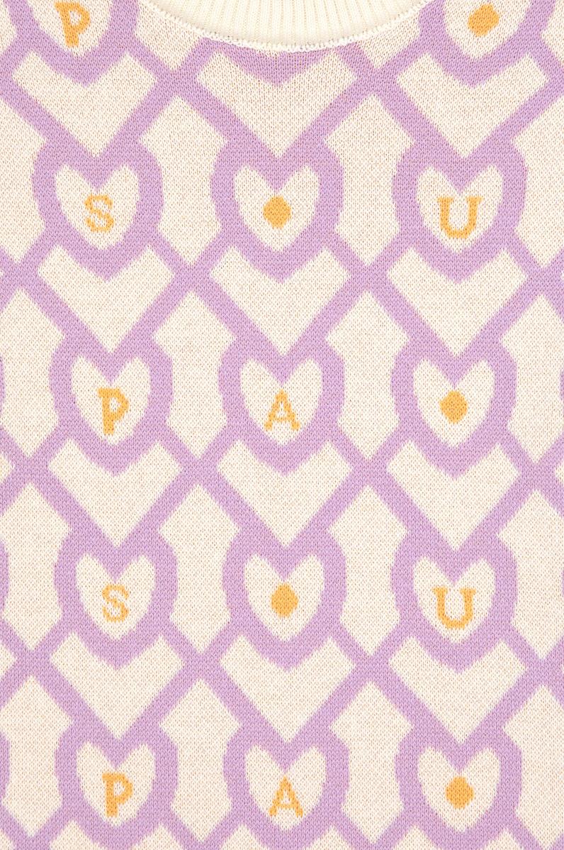 Kız Çocuk Koyu Frambuaz Kazak