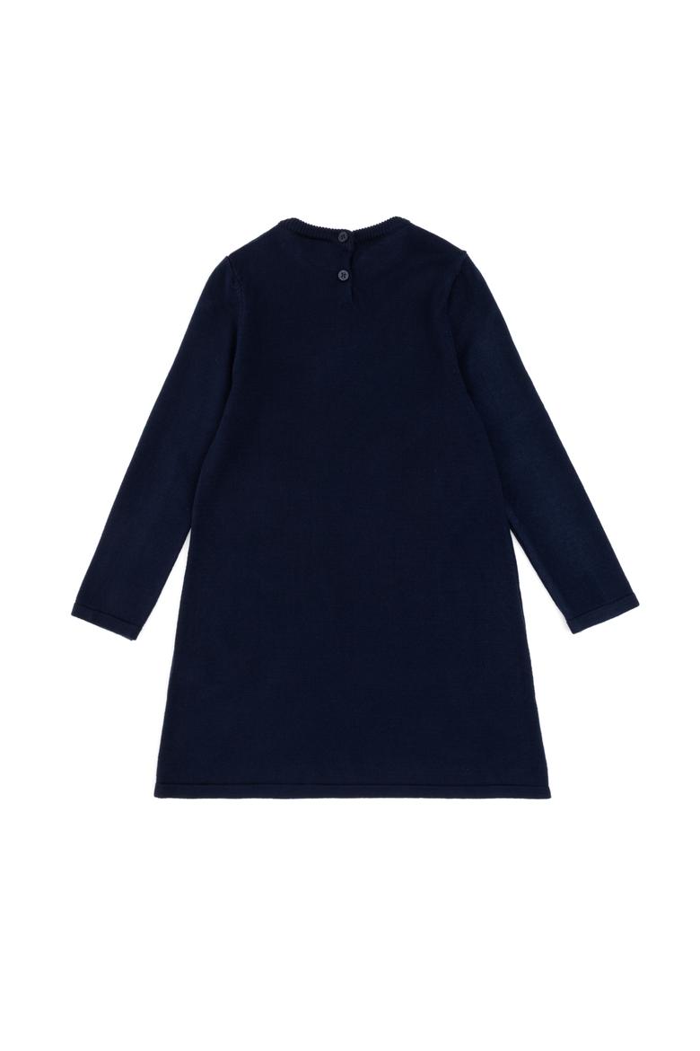 Kız Çocuk Lacivert Triko Elbise - 50316806007