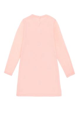 Kız Çocuk Açık Pembe Triko Elbise - 50316806024