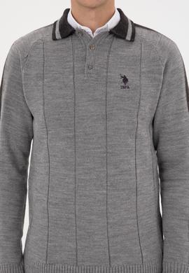 Erkek Gri Kazak - 50315043032