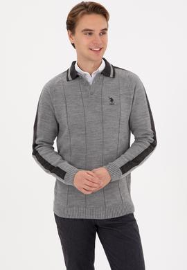 Erkek Gri Kazak - 50315043032