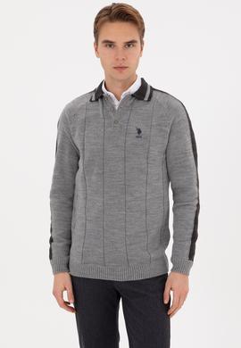 Erkek Gri Kazak - 50315043032