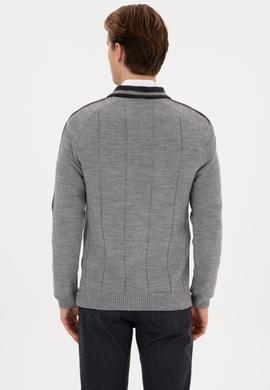 Erkek Gri Kazak - 50315043032