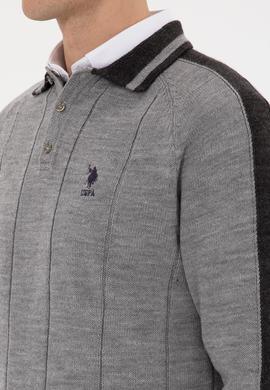 Erkek Gri Kazak - 50315043032