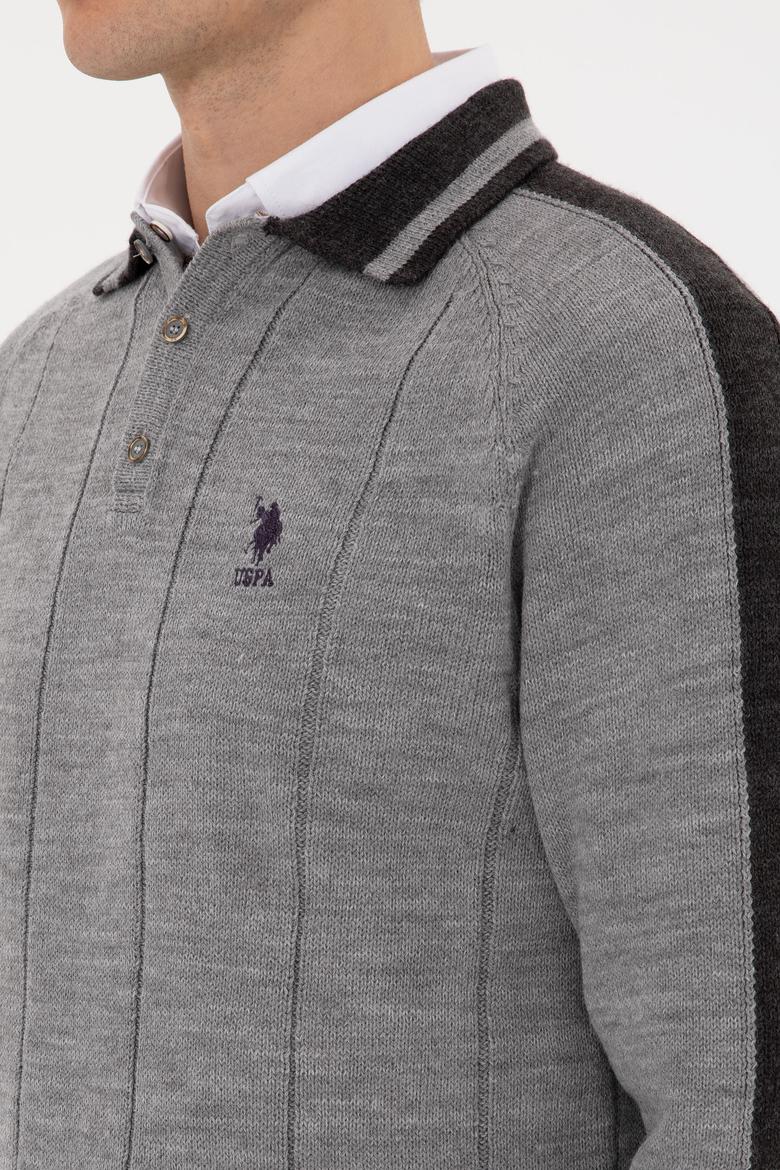 Erkek Gri Kazak - 50315043032