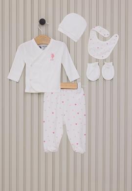 Kız Bebek Krem Pijama Takımı - 50315317001