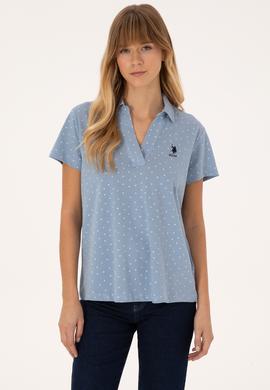 Kadın Mavi Tişört - 50320029003