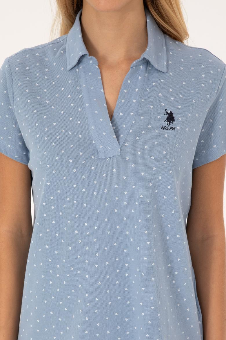 Kadın Mavi Tişört - 50320029003