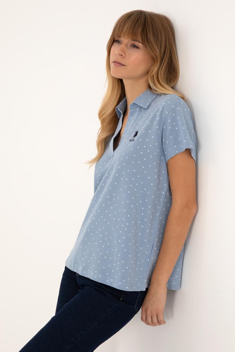 Kadın Mavi Tişört - 50320029003