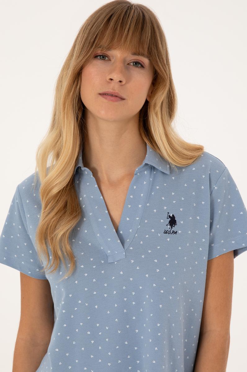 Kadın Mavi Tişört