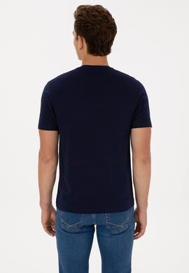 Erkek Lacivert Tişört - 50324859001