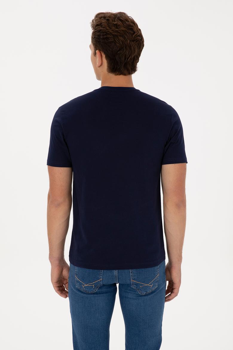 Erkek Lacivert Tişört - 50324859001