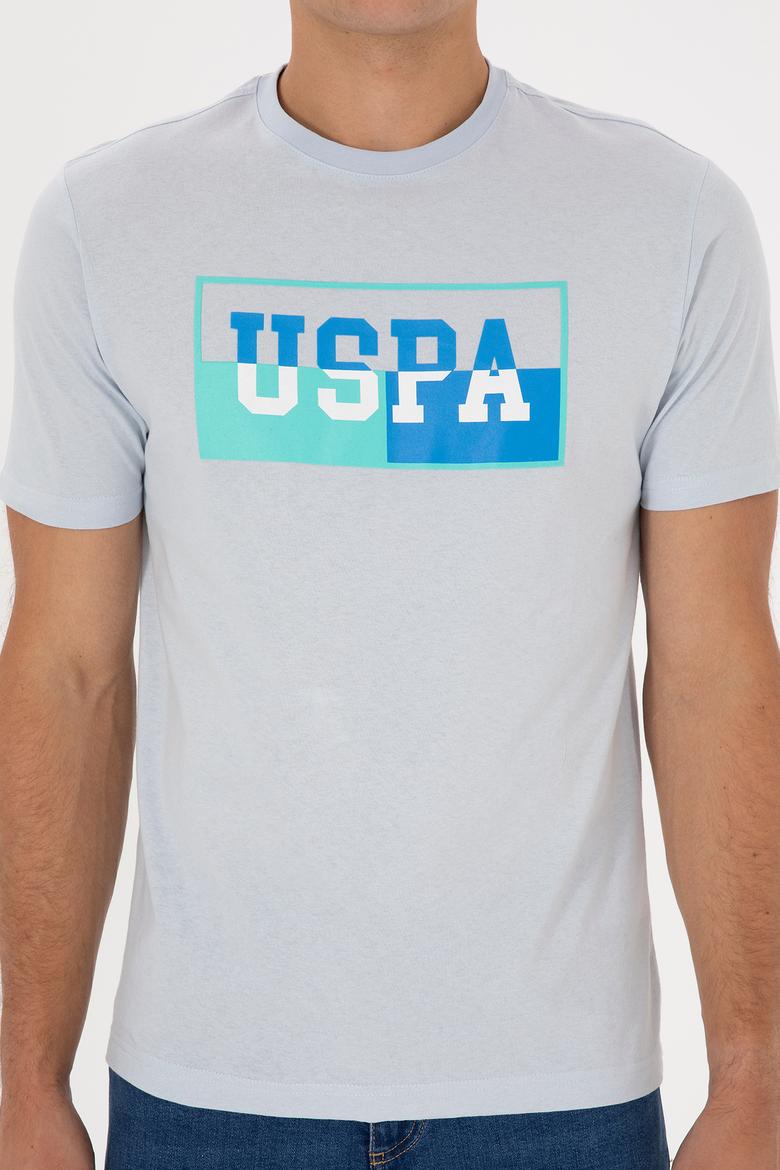 Erkek Açık Mavi Tişört - 50324859018