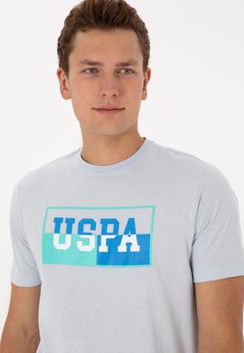 Erkek Açık Mavi Tişört - 50324859018