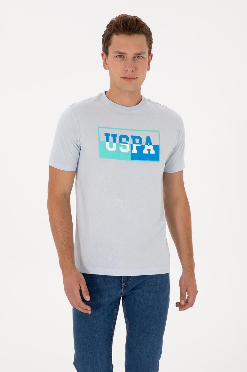 Erkek Açık Mavi Tişört