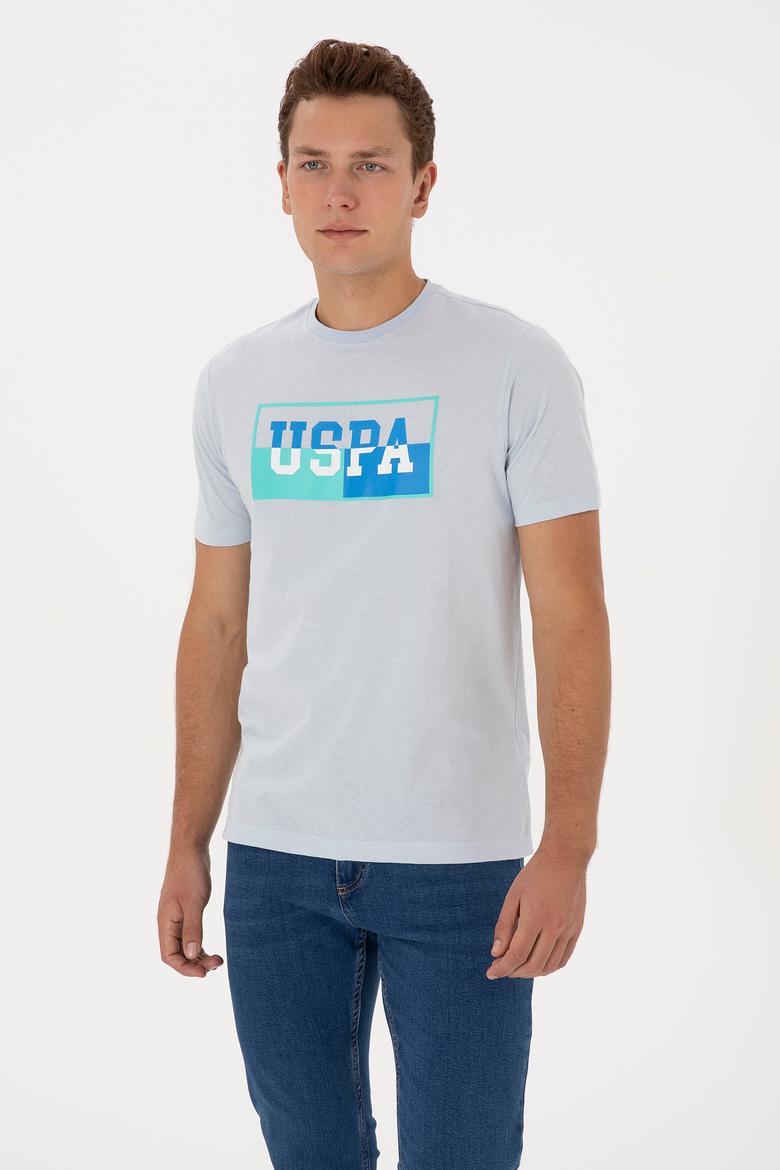 Erkek Açık Mavi Tişört - 50324859018