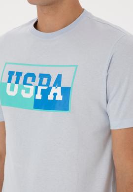 Erkek Açık Mavi Tişört - 50324859018