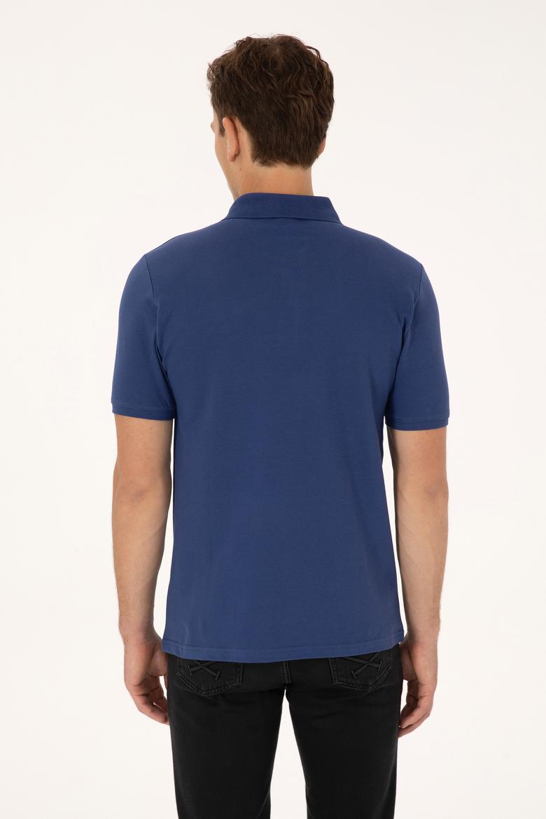 Erkek İndigo Tişört - 50324789054