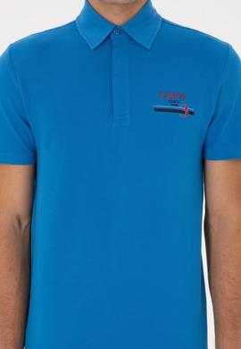 Erkek Kobalt Mavi Tişört - 50324803026